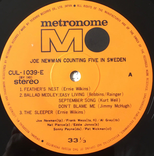 Counting Five In Sweden