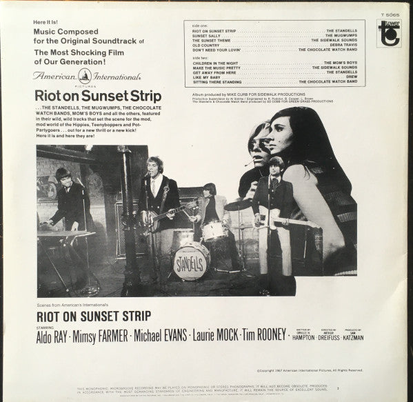 Master Release: Riot On Sunset Strip by Various