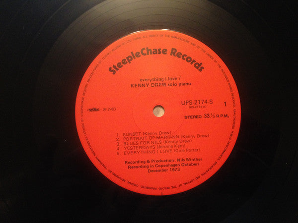 Release: Everything I Love-Vinyl-Japan-1983-UPS-2174-S-14394614