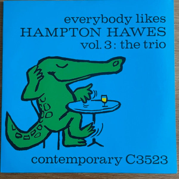Release: Everybody Likes Hampton Hawes, Vol. 3: The Trio-Vinyl-Japan-None-P-7631, C 3523-28123471