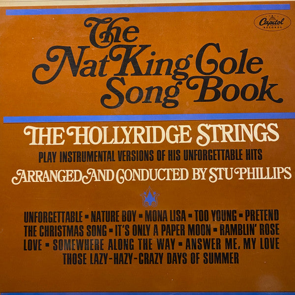 Master Release: The Nat King Cole Song Book by The Hollyridge Strings