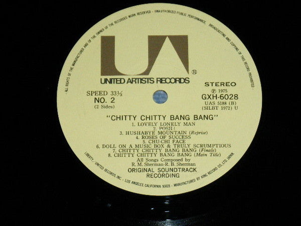 Chitty Chitty Bang Bang (Original Cast Sound Track)