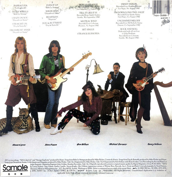 Release: Greatest Hits / Live-Vinyl-Japan-1980-40-3P-250~1-23531585