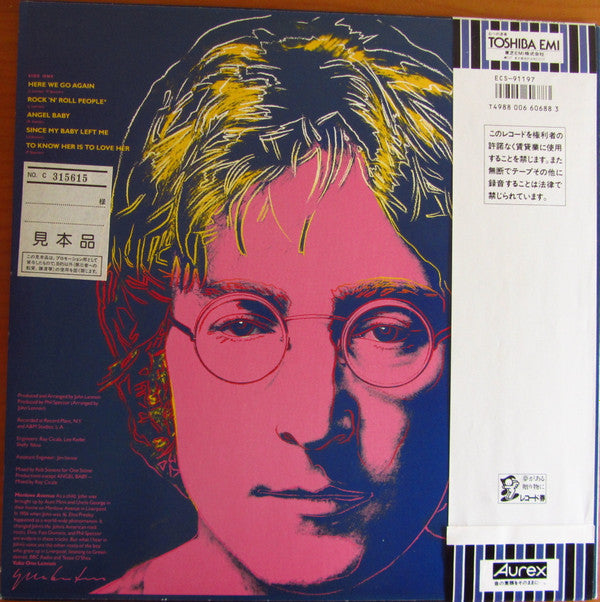 Release: Menlove Ave.-Vinyl-Japan-1986-ECS - 91197-12176505