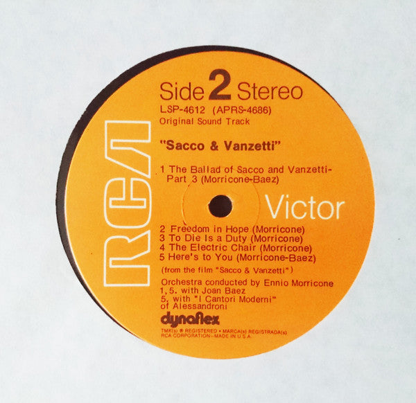 Sacco & Vanzetti (An Original Soundtrack Recording)