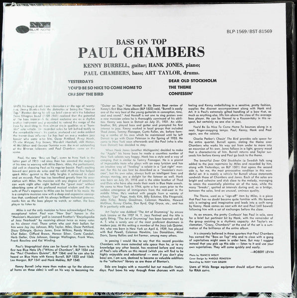 Release: Bass On Top-Vinyl-US-1973-BST-81569-27176658