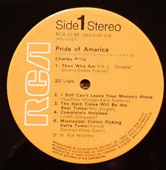 Release: Pride Of America-Vinyl-Japan-1975-RCA-5196-12492099