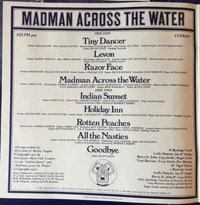 Madman Across The Water