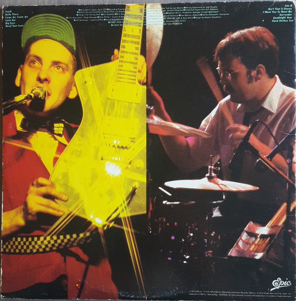 Release: Cheap Trick At Budokan = チープ・トリック at 武道館-Vinyl-US-1979-FE35795-20404738