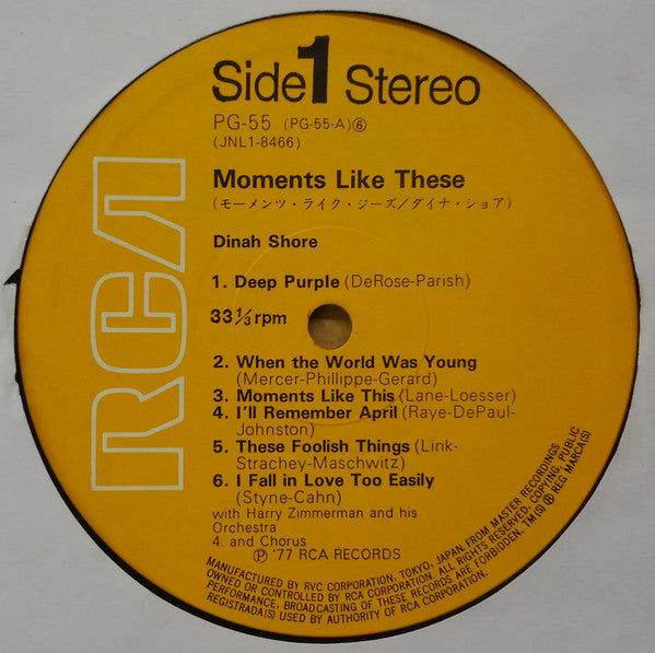 Release: Moments Like These-Vinyl-Japan-1977-PG-55 (JNL1-8466)-11430505