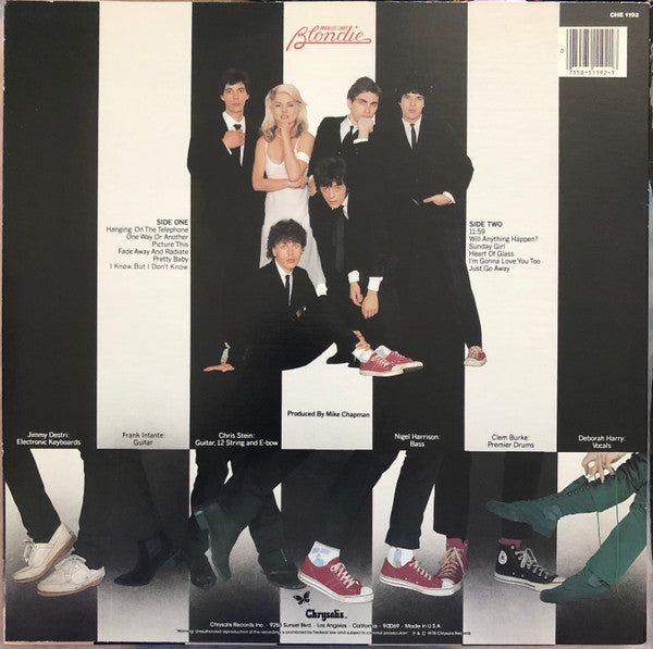 Release: Parallel Lines-Vinyl-US-None-CHE 1192-22587746