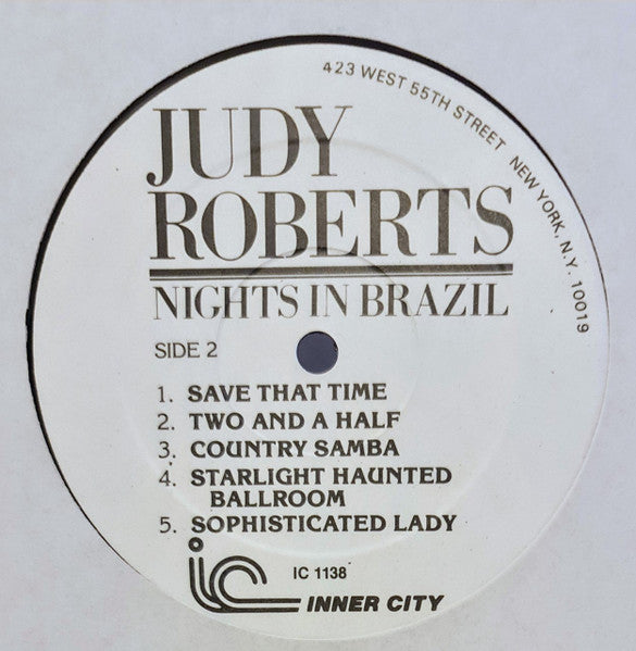 Master Release: Nights In Brazil by Judy Roberts