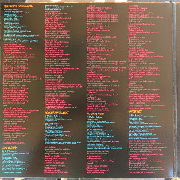 Release: Off The Wall-Vinyl-US-1979-FE 35745-10763219