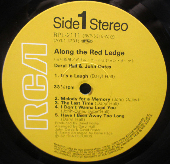 Release: Along The Red Ledge-Vinyl-Japan-1982-RPL-2111-11524234