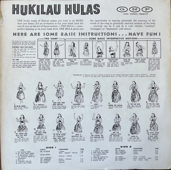 Release: Hukilau Hulas-Vinyl-US-None-GNP 35, GNPS-35-26433050