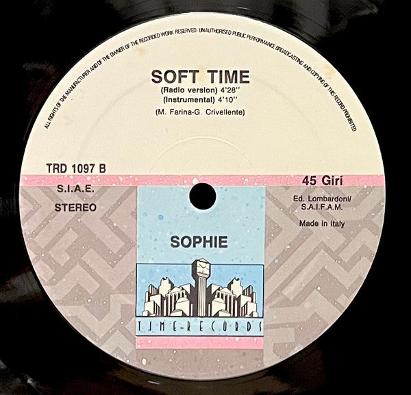 Release: Soft Time-Vinyl-Italy-1989-TRD 1097-29734375