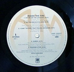 Release: Inside The Fire-Vinyl-Japan-1984-AMP-28097-11304017