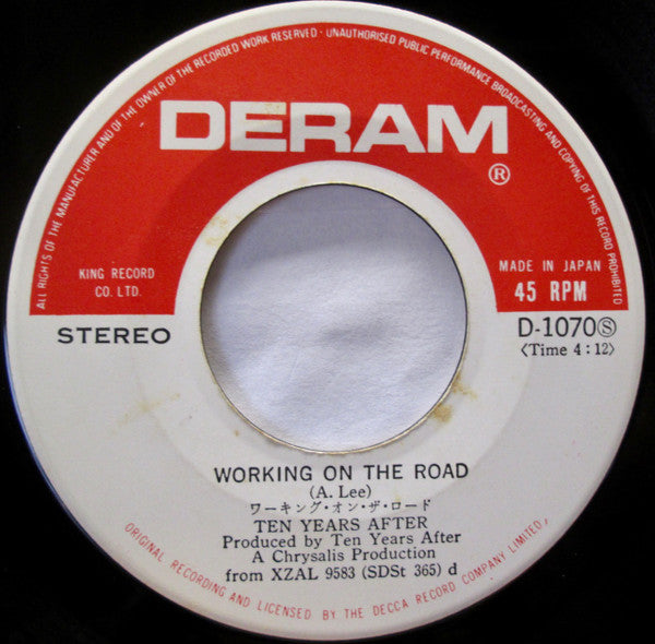 Master Release: Working On The Road / Circles by Ten Years After