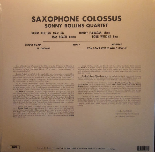Saxophone Colossus