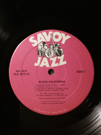 Black California (The Savoy Sessions)