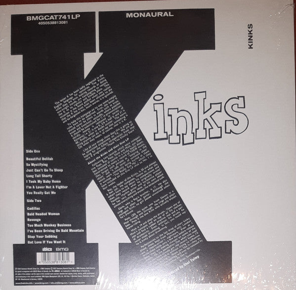 Release: Kinks-Vinyl-Worldwide-2022-4050538813081, BMGCAT741LP, 538613761-24544250