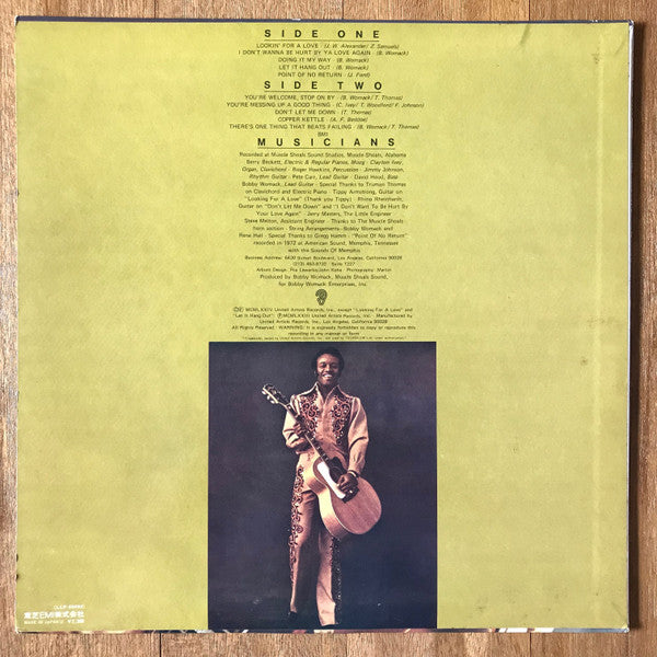 Release: Lookin' For A Love Again-Vinyl-Japan-1974-LLP-80999-13575001