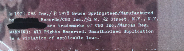 Darkness On The Edge Of Town