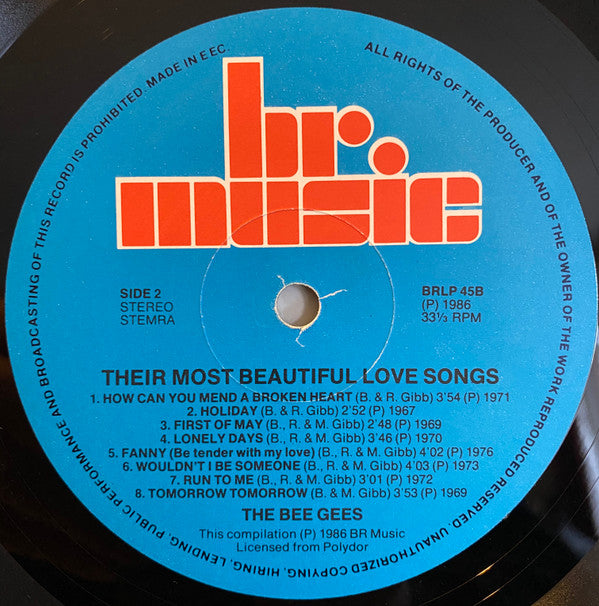 Their Most Beautiful Love Songs