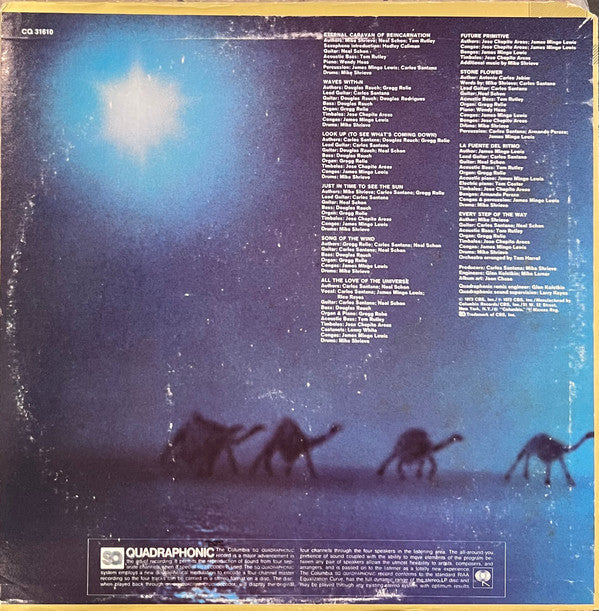 Release: Caravanserai-Vinyl-US-1973-CQ 31610-14903613