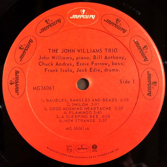 Release: John Williams Trio-Vinyl-US-None-MG-36061-14252810