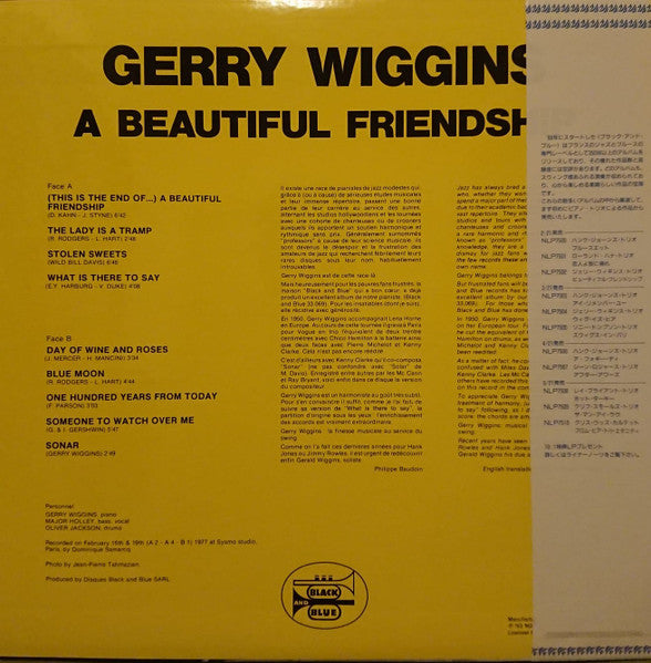 Master Release: A Beautiful Friendship by Gerald Wiggins