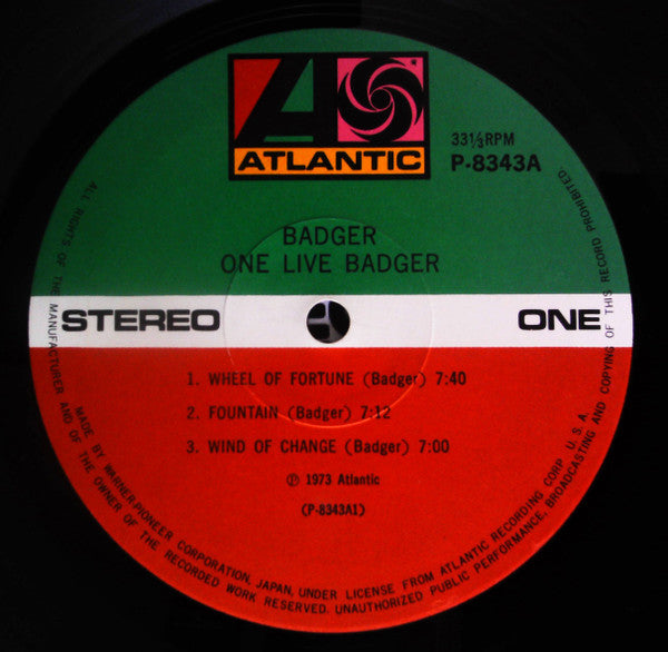 One Live Badger