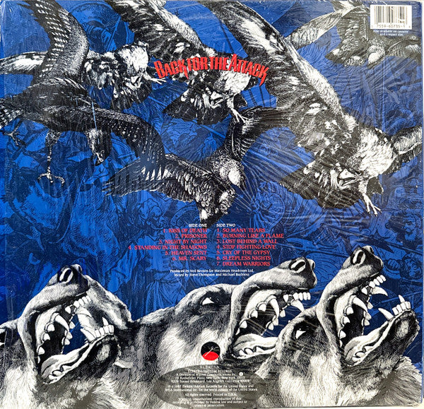 Release: Back For The Attack-Vinyl-US-1987-9 60735-1, 60735-1-26030320