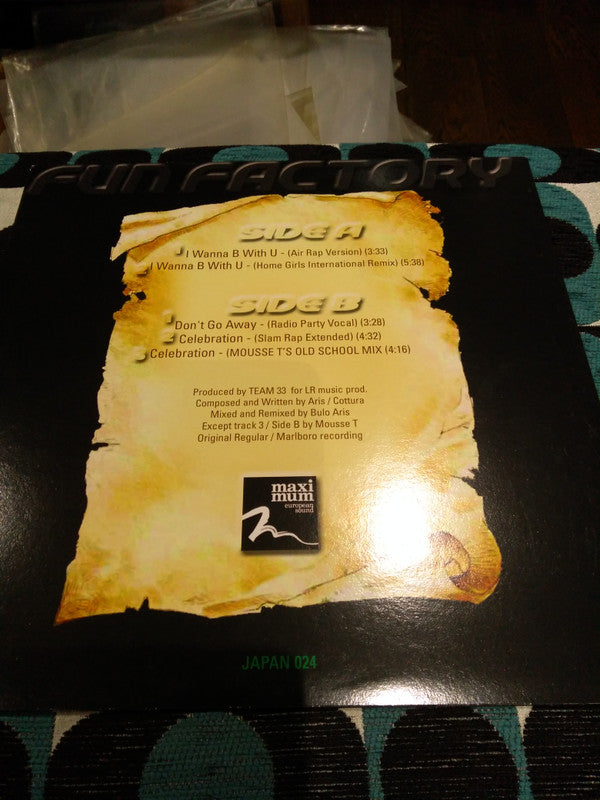 Master Release: I Wanna B With U by Fun Factory