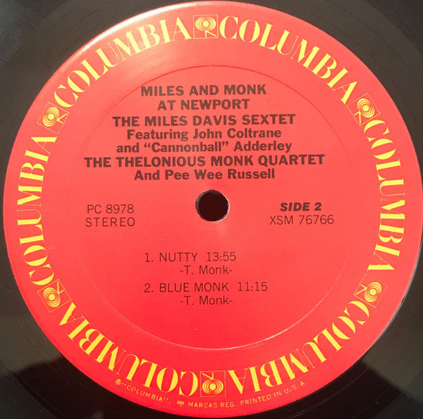 Miles & Monk At Newport
