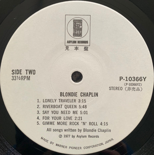 Blondie Chaplin