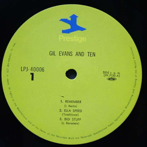 Gil Evans & Ten