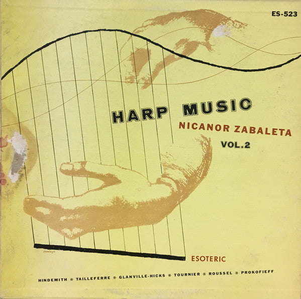 Master Release: Contemporary Harp Music by Nicanor Zabaleta