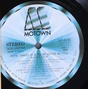 Master Release: How Sweet It Is To Be Loved By You by Marvin Gaye