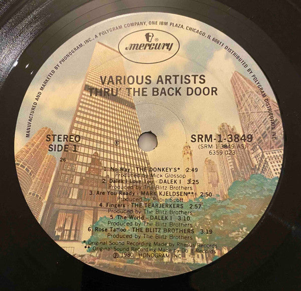 Master Release: Thru' The Back Door by Various