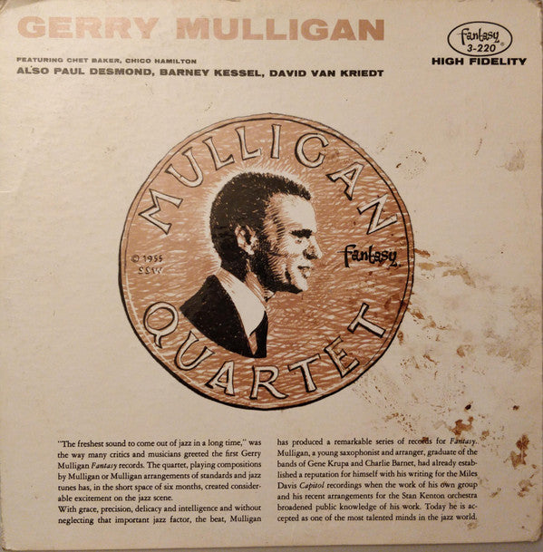 Master Release: Gerry Mulligan / Paul Desmond by Gerry Mulligan Quartet