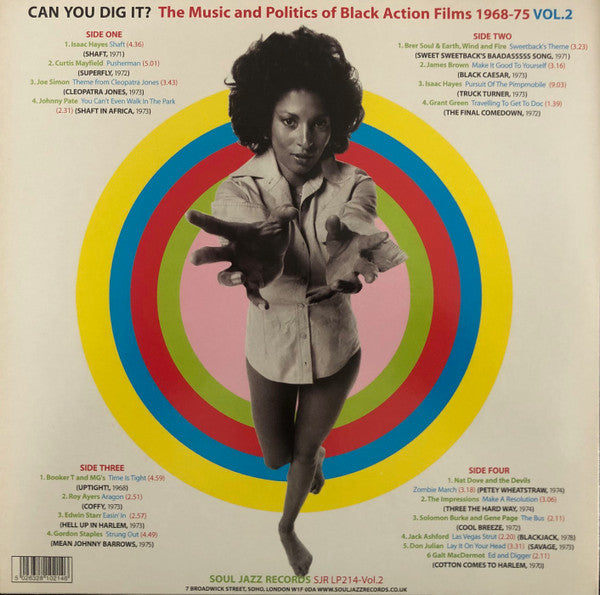 Release: Can You Dig It? The Music And Politics Of Black Action Films 1968-75-Vinyl-UK-2009-SJR LP 214 Vol.2-25703701