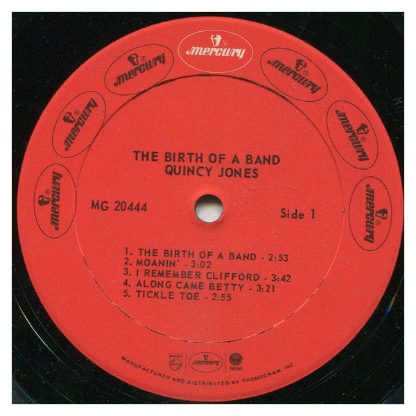 Release: The Birth Of A Band-Vinyl-US-1965-MG 20444-16360761