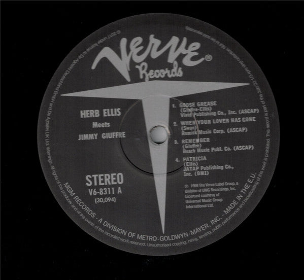 Herb Ellis Meets Jimmy Giuffre