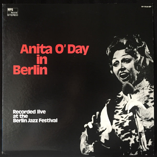 Release: Anita O'Day In Berlin, Recorded Live At The Berlin Jazz Festival-Vinyl-Japan-1974-YP-7018-MP-10189102