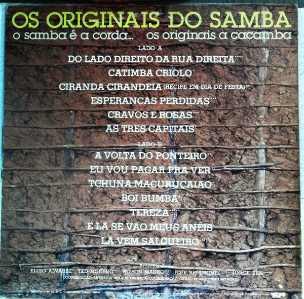Release: O Samba É A Corda... Os Originais A Caçamba-Vinyl-Japan-1980-PG-135, 103.0049-14697857
