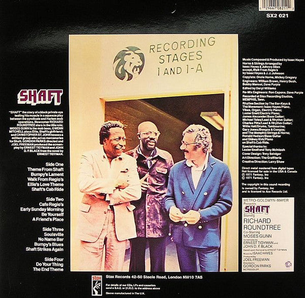 Release: Shaft-Vinyl-UK & Europe-None-SX2 021-12300201