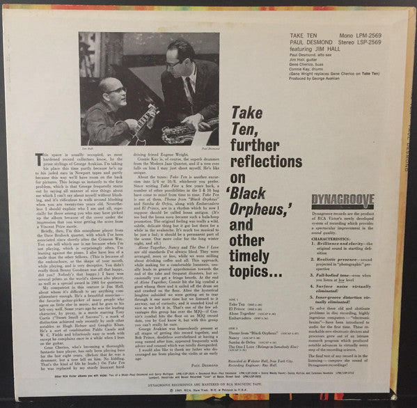 Release: Take Ten-Vinyl-US-None-LSP-2569-14226858