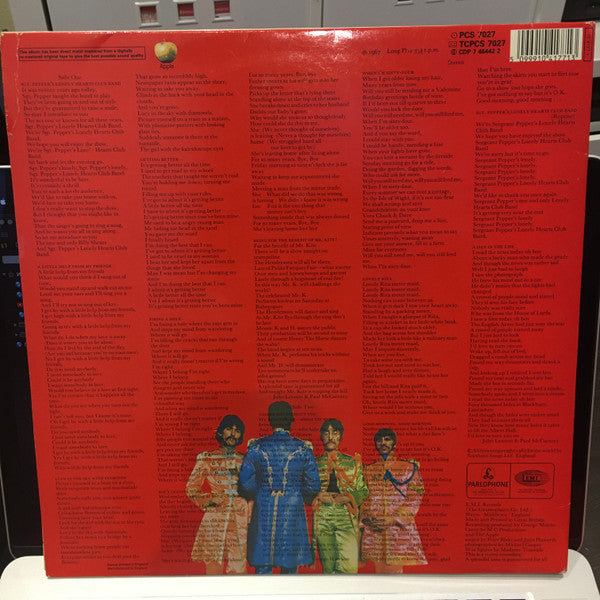Release: Sgt. Pepper's Lonely Hearts Club Band-Vinyl-UK-1995-PCS 7027-15205841