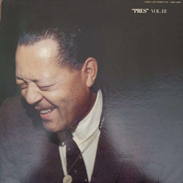 Release: "Pres" Vol. III-Vinyl-Japan-1981-28MJ 3065-10192310